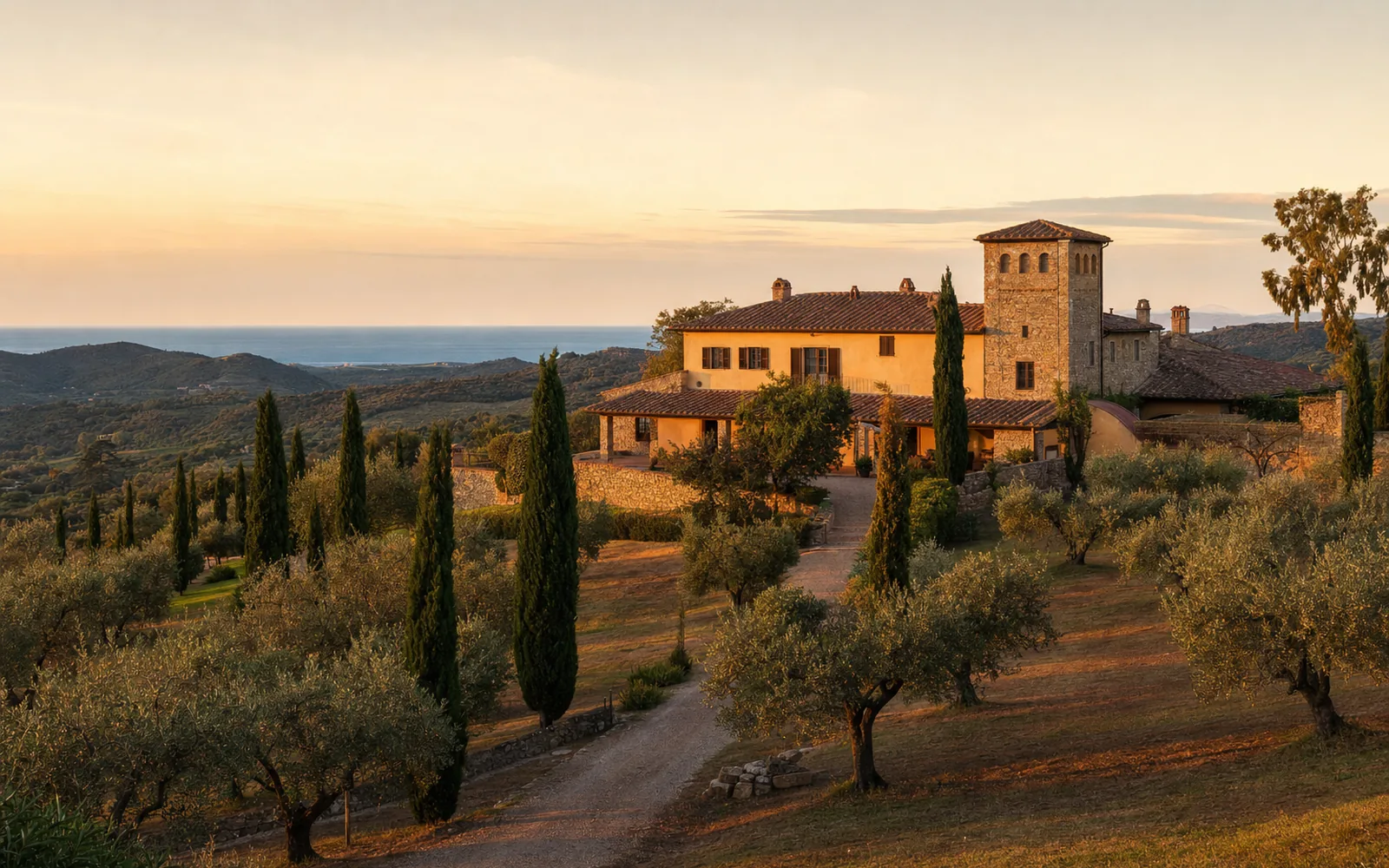Immagine editoriale evocativa della tenuta a Capalbio